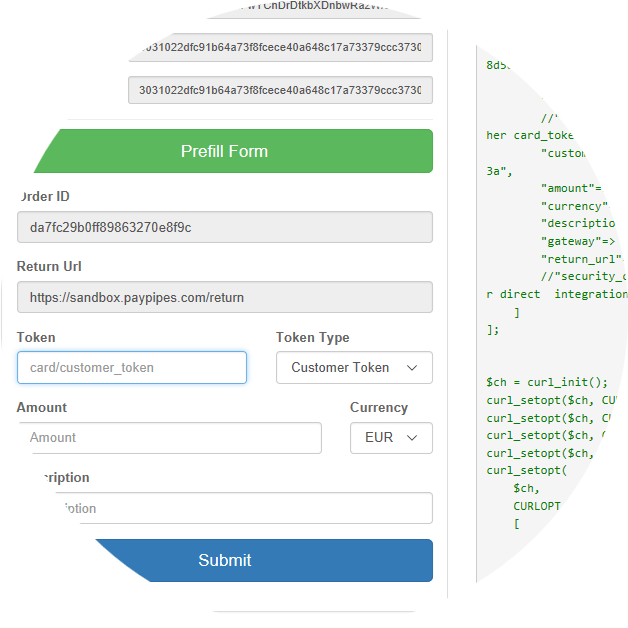 PayPipes SandBox